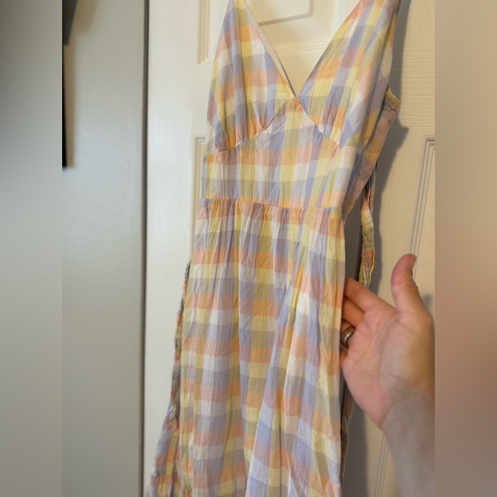 Jessica Simpson Dress Multi-Color Checkered Pattern - Picture 3 of 6